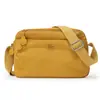 Bolso Pequeño Cuadrado de Moda y Sencillo para Mujer, Bolso de Hombro Ligero Casual Nuevo, Bolso Cruzado Portátil Versátil Multicapa para Comercio Exterior