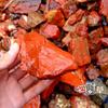 Jaspe Rojo materia prima al por mayor ladrillo rojo Jade lana longitud aproximada de 5 a 10 cm 1 kg Precio