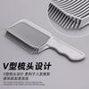 Peine Degradado para Cabeza de Aceite de Barbero Transfronterizo, Artefacto para Corte de Cabello, Recorte de Cabeza Plana, Peine para Clipper, Empujar Borde, Peine de Peluquería