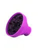 Difusor Plegable para Secador de Pelo Transfronterizo, Herramienta para Peinar el Cabello, Resistente a Altas Temperaturas, Difusor de Silicona Telescópico