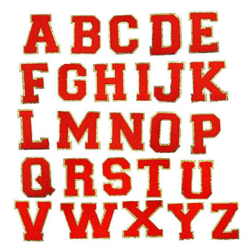 毛巾绣英文字母