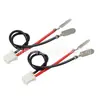 Directo de fábrica 18650 batería de litio terminal de níquel cable 1007 26 24AWG PH2.0 cable rojo y negro