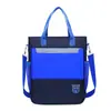 Bolsa Transversal Estilo Coreano para Lição de Casa Infantil, Mochila Escolar Fofa Colorida para Alunos do Ensino Fundamental, Bolsa Portátil Grande Capacidade da Moda para Lição de Casa Infantil