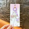 Cadena para teléfono de gato lindo llavero caricatura divertida colgante de bolsa accesorio pequeño de moda para transmisión en vivo venta al por mayor