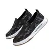 Tênis Esportivo Casual Masculino, Sapatos Slip-On Respiráveis e Confortáveis para Ir ao Trabalho, Sapatos Preguiçosos para Homens
