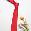 Nueva corbata formal para hombre de negocios de 6 cm profesional novio boda color sólido corbata a mano accesorios de ropa de traje