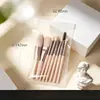 Set de 8 Piezas de Brochas de Maquillaje Suaves y Esponjosas para cosméticos Base Rubor Polvo Sombra de Ojos Kabuki Difuminado Brocha de Maquillaje herramienta de belleza