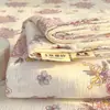Sábanas de Gasa de Doble Capa Nuevas de Verano Pieza Única Lavables a Máquina Dormitorio de Estudiantes Sábanas para Cama en Casa Funda de Almohada Juego de Tres Piezas para Cama