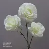 Flores Blancas Materiales Flores de Boda Flores de Seda Materiales Florales Decoración de Techo de Salón de Bodas Flores Flores Artificiales Flores para Arcos Arreglo Floral Arte Floral