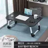 Mesa pequeña plegable para cama, Mesa de estudio plegable, Mesa pequeña para cama, Escritorio de computadora plegable, Mesa pequeña para cama