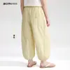 Pantalones tipo linterna para niñas, nuevo estilo verano 2026, pantalones para niños, pantalones de verano finos para niñas pequeñas, a prueba de mosquitos, secado rápido, ropa de verano