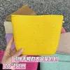 Bolsa de palha cor sólida 20cm verão, bolsa de ombro, bolsa transversal para crianças, versátil para passeios, bolsa redonda tecida lisa DIY