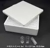 Caixa de Espuma Pacote 4,5ml Plástico Descartável Cubeta Duas Janelas Ópticas Tipo Padrão Poliestireno 100 peças/caixa