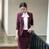 Traje de negocios traje de mujer 2023 nuevo estilo coreano moderno elegante traje de mujer a cuadros traje formal ol de tres piezas