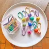 Banda Elástica de Color Caramelo para Cabello de Bebé Nueva Caja para Niños Cuerda para el Cabello Estilo Coreano Banda Elástica para Niños Venta al por Mayor