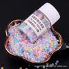 Cuentas color nube de 1.7x 2.5mm, cuentas mágicas para computadora, cuentas para bordado a máquina, tamaño uniforme, joyería DIY, vidrio