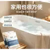 Bolsa desechable para bañera para bañarse, viaje de hotel, bañera extragrande engrosada, piscina de aguas termales, cubo de baño película plástica