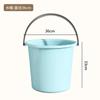 Cubo de Plástico para el Hogar con Tapa Cubo Portátil Cubo Extra Grande para la Lavandería Engrosado Cubo para Baño de Dormitorio Estudiantil Cubo de Almacenamiento de Agua
