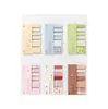 Índice de Poesía de Azúcar Pegatinas y Pegatinas Washi Deseos de Color Claro Materiales Básicos de Diario Notas de Oficina Estudio