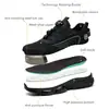 Zapatos de Protección Laboral Transfronterizos para Hombre en Verano, Antiaplastastamiento, Antipenetración, Resistentes al Desgaste, Puntera de Acero, Transpirables, Ligeros, Antideslizantes, Zapatos de Trabajo de Seguridad Protectores
