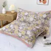 Toalla de almohada de algodón de gasa gruesa de ocho capas 52 cm * 78 cm suave toalla de almohada para pareja de caramelo toalla de almohada de dibujos animados cama