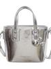 Bolsa Pequena Prata Casual Elegante de Alta Qualidade para Mulheres 2026 Nova Bolsa de Ombro Transversal de Verão Bolsa de Mão Fashion Bolsa Saco