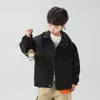 Valle del Viento 2026 Otoño Nueva Versátil Chaqueta Cortavientos con Capucha de Estilo Japonés, Elegante Chaqueta Cortavientos a Prueba de Viento para Niños de Primavera y Otoño