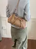 Bolso de hombro a la moda y chic estilo coreano para mujer, nueva colección otoño 2026, diseño simple, delicado y dulce con un lazo
