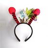 1 de Junho Dia das Crianças Aro de Cabelo Abelha Peça Teatral Decoração Engraçada para Performance Aro de Cabelo com Pequenas Antenas Acessórios de Cabelo Abelha Lote