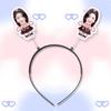 Diadema de Resorte Tridimensional Xiang Han Pasador Accesorios de Concierto Soporte Mismo Estilo Tiktok