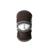 Conjunto de Duas Peças Chapéu Pulôver de Lã Tricotado Masculino para Outono e Inverno com Gola Térmica Grossa, Chapéu Tricotado Quente, Venda Quente Transfronteiriça