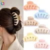 Qiyue Nuevo Pinza para el Cabello de Calabaza de Color Sólido Pinza de Tiburón Grande PC Exquisito Accesorio para el Cabello de Alta Gama para Mujeres Yiwu Al por Mayor