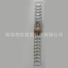 Para Huawei GT4 41mm Transparente Glaciar Galvanizado Láser Colorido Hebilla Plegable de Tres Perlas Correa de Reloj 16mm18mm
