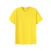 Camisetas Lisas de Algodón Peinado de Manga Corta para Hombre y Mujer de 200g, Uniformes de Equipo, Ropa para Actividades, Camisetas Culturales, Venta al por Mayor con Impresión de Logo y Texto