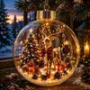 Enfeites Amazon Novo Design Portátil Animal Natal Bola de Cristal
