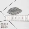 [5] Tela de material para tocado DIY hojas son-coreano nupcial adornos exagerados para el cabello accesorios de producción de flores