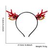 Decoraciones para Fiesta de Navidad Diadema de Astas de Navidad Lindo Cascabel Diadema de Alce Accesorios para el Cabello Decoraciones de Navidad