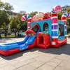 Castelo Inflável para Crianças, Trampolim de Exterior, Casa de Brincar para Uso Doméstico, Escorregador, Trampolim Inflável de Fabricantes de Comércio Exterior