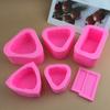 Molde de Silicona Creativo con Forma de Dibujo Animado, Rebanadas Crujientes de Arroz Granulado, Molde para Chocolate, Herramienta para Hornear Fondant