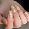 24 piezas de papel en caja Amazon especial transfronterizo brillo lentejuelas uñas postizas pequeñas redondas cuadradas para usar en las uñas