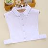 Cuello Falso Decorativo de Otoño e Invierno para Camisa de Mujer Cuello de Camisa de Algodón Cuello Falso de Primavera y Otoño Coreano Versátil Profesional Cuello Falso B61