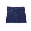 Estilo Europeu e Americano Amazon Aliexpress Tendência Popular da Moda Versátil 3 Cores Sexy Sexy Estilo Saia Jeans