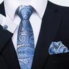 Traje de Boda para Hombre Nuevo de Fábrica 2025 con Estampado Paisley, Solapa de Bolsillo en la Chaqueta, Pantalones, Puño Cuadrado, Traje, Gran Cantidad en Stock