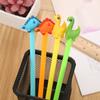 Caneta Gel Fofa, Caneta à Base de Água com Aparência Sofisticada, Caneta para Assinatura de Escritório, Material Escolar para Ensino Fundamental, Papelaria Criativa Atacado Caneta Preta