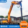 Perforadora helicoidal de Shandong, máquina para pilotes de cimentación de puentes, máquina de perforación, máquina de perforación para construcción de ingeniería.