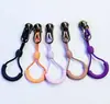 Puxador de zíper de cordão de tecelagem destacável em forma de U, acessório de pingente para roupas, acessório puxador de zíper, cordão e cordão de cauda em estoque
