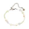 Pulseira colorida de pérolas e contas de design nicho japonês e coreano verão Novo ins para meninas pequena pulseira requintada