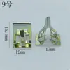 Automotive Metal Dashboard Panel Uv-Type Stamping Parts, Spring Clips, Direct Sales from the Manufacturer, Wheel Arch Clips