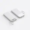 Con tesoro de carga de teléfono móvil de línea 20000 mA estándar real 30000 mA súper gran capacidad carcasa de energía móvil personalización de material