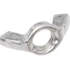 Porca Borboleta de Aço Inoxidável 304, Porca Borboleta Galvanizada M3M4M5 Apertada à Mão, Tampa de Parafuso em Forma de Chifre Atacado